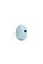 Puppy Toy, Treat and Play, Egg, Rubber, Turquoise, 6X6X8Cm