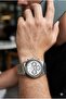 Multifunction Men's Wristwatch |   45mm Steel Case, Silver Dial, Steel Band - 2