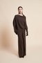 Wide-Leg Solid Long Pants - 5