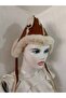 Special Production 5-6 Year Old Children's Pilot Hat, Genuine Lambskin with Ear Pompom Detail - 2