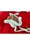 Special Production 5-6 Year Old Children's Pilot Hat, Genuine Lambskin with Ear Pompom Detail - 5