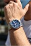Multifunction Men's Wristwatch |   45 mm Steel Case, Navy Blue Dial, Mineral Glass, 5 Atm - 2