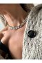 Gold Peri Stone Choker Necklace - 2