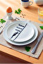 Diet Plate - Half Plate Enough, Healthy Living Plate with Female Figure, 27 Cm, Portion Controlled - 2