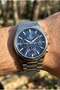 Multifunction Men's Wristwatch |   45 mm Steel Case, Navy Blue Dial, Mineral Glass, 5 Atm - 4