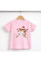 Unisex 100% Cotton Cat Printed Children's T-Shirt - 2