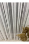 Melisa Shantuk Snowy Floor Quality Modern Living Room Tulle 1/2.5 Medium Pleat Tulle Curtain (Off-White) - 2