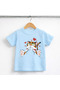 Unisex 100% Cotton Cat Printed Children's T-Shirt - 2