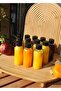 12 Pieces Black Leak-Proof Plastic Bottles with Caps 100 ml Ginger Shot Detox Fruit Juice Bottle - 3