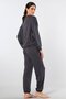 Women's Crew Neck Jogger Tracksuit Set - 4