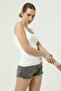 Thick Strap Square Neck Blouse - 8
