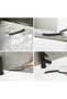 6 Piece Bottom Corner Cleaning Brush Set - Grout Brush, Drain Tweezers, Multi-Purpose - Fine Brush - 3