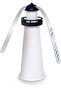 Lighthouse Fly Repellent Fan for Tables,Chemical-Free Bug Deterrent with Soft Holographic Blades,White