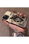 iPhone 16 Pro Compatible Silicone Edge Hard Back Anti-Fall Case Creative Patterned - 2