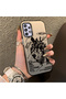 Samsung Galaxy A72 Compatible Silicone Edge Hard Back Anti-Fall Case Creative Patterned - 4