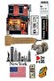 New York Themed Sticker Set – Nyc Travel & City Sticker Variations - 3