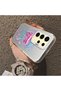 Samsung Galaxy S24 Ultra Compatible Silicone Edge Hard Back Anti-Fall Case Sponge Fish Pattern - 3