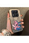 جراب هاتف Xiaomi Redmi Note 14 Pro 4G متوافق مع الحافة السيليكونية الصلبة والظهر المضاد للسقوط بنمط مطرز - 5