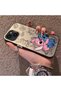 iPhone 15 Compatible Silicone Edge Hard Back Anti-Fall Stitch Pattern Case - 3