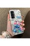 Samsung Galaxy A55 Compatible Silicone Edge Hard Back Anti-Fall Stitch Patterned Case - 4