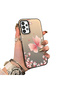Samsung Galaxy A73 Compatible Silicone Edge Hard Back Anti-Fall Butterfly Pattern Case