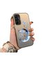 Samsung Galaxy A15 Compatible Silicone Edge Hard Back Anti-Fall Case Sponge Fish Pattern