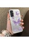 Samsung Galaxy A24 Compatible Silicone Edge Hard Back Anti-Fall Butterfly Pattern Case - 4