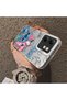 Infinix Hot 50I Compatible Silicone Edge Hard Back Anti-Fall Stitch Patterned Case - 3