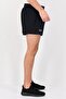 Men Fitted 5 Inseam Running Shorts, Black - 2
