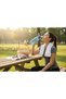 Titiz Rio Water Bottle 750 ml Blue Color - with Lid - with Straw, Bpa Free, Lid Protection Water Bottle