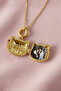 Hello Kitty Openable Memory Necklace Couple Necklace Photo Can Be Inserted Steel - 2