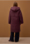 Double-Sided Inflatable Coat Burgundy-Acid Brown - 8