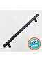 Furniture Kitchen Drawer Cupboard Cabinet Handle Knob Handles Matte Black Metal Handle 192 mm 19.2 cm - 6