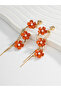 Women Flower Tassel Earrings - 6