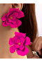 Women 3D Flower Earrings