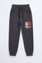5-Pack Printed Detail Elastic Waist Boys' Jogger Pants - 3