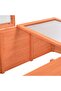Greenhouse Wood 100x50x34 cm - 8