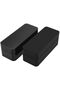 Vehicle Home Office Multi-Purpose Non-Slip Double-Sided Hook and Loop Tape Set of 16 23X70Mm Black - 5