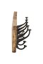 Hall Hanger with 5 Hooks 100x2.5x15 cm Solid Reclaimed Wood - 2