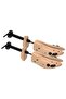 Shoe Trees 2 Pairs Size 36-40 Solid Pine Wood - 5