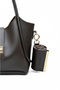 Satin Fabric Foldable Roll Snap Capsule Shopping Grocery Beach Pocket Hand/Arm Bag Brown K004 - 5