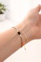 Miyuki Bohemian Single Row Adjustable Bracelet - 2