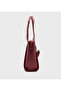 Textured Zippered Tote Bag - 4