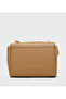 Textured Twist-lock Shoulder Bag - 3