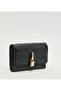 Croc Textured Flap Wallet - 2