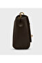 Textured Twist-lock Shoulder Bag - 4