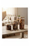 3-Piece Vacuum Bamboo Lid Square Glass Food Container Set - 12.5 - 16.5 - 21.5 cm - 2