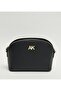 Textured Zippered Crossbody Bag