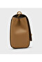 Textured Twist-lock Shoulder Bag - 4