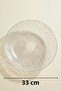 Selen Concept Helis Model Large Size Handmade Glass Salad Bowl and Fruit Bowl - 3
